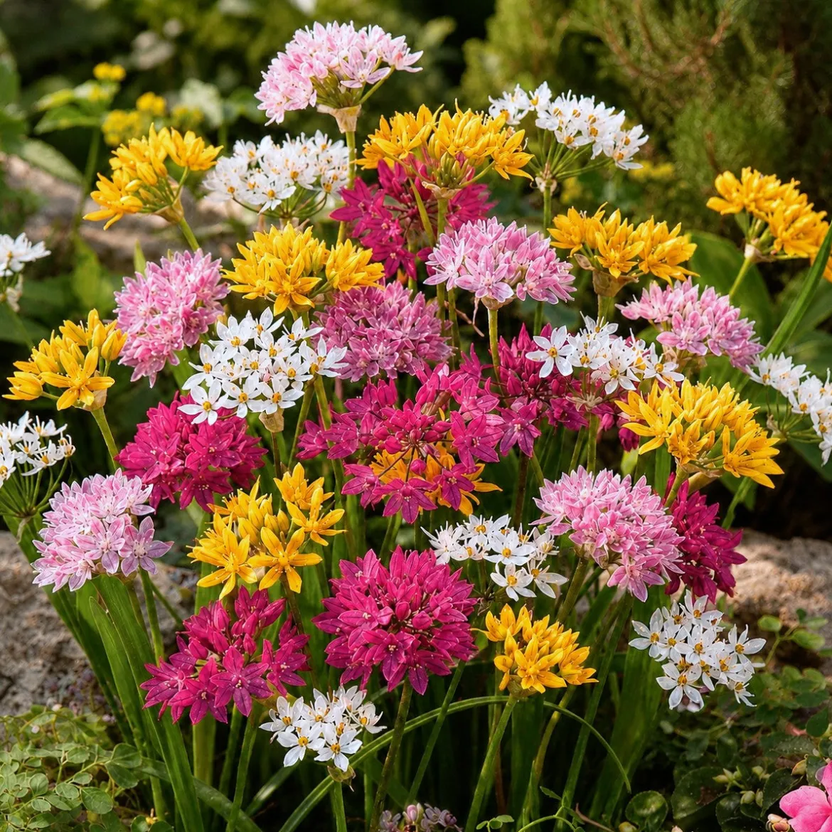 25 Alliums décoratifs en mélange - Des boules de fleurs faciles