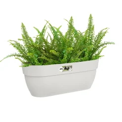 Balconière Vibia Campana easy hanger large Blanc soie ELHO - Un balcon fleuri en 5 min