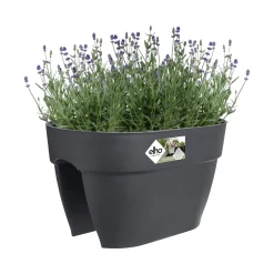 Balconière Vibia Campana Flower Bridge Anthracite - Un balcon fleuri en un geste