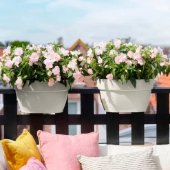 Balconière Vibia Campana Flower Bridge Blanc - Balcon fleuri en un clic
