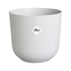Cache pot Jazz rond Blanc soie ELHO - Un intérieur net en 1 geste