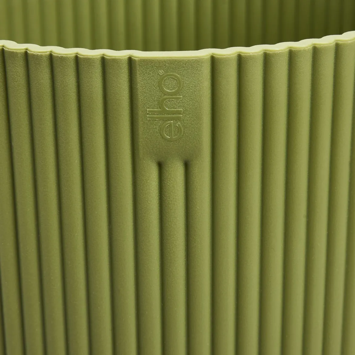 Cache-Pot Vibes fold rond Vert fougère ELHO - Le vert qui change tout