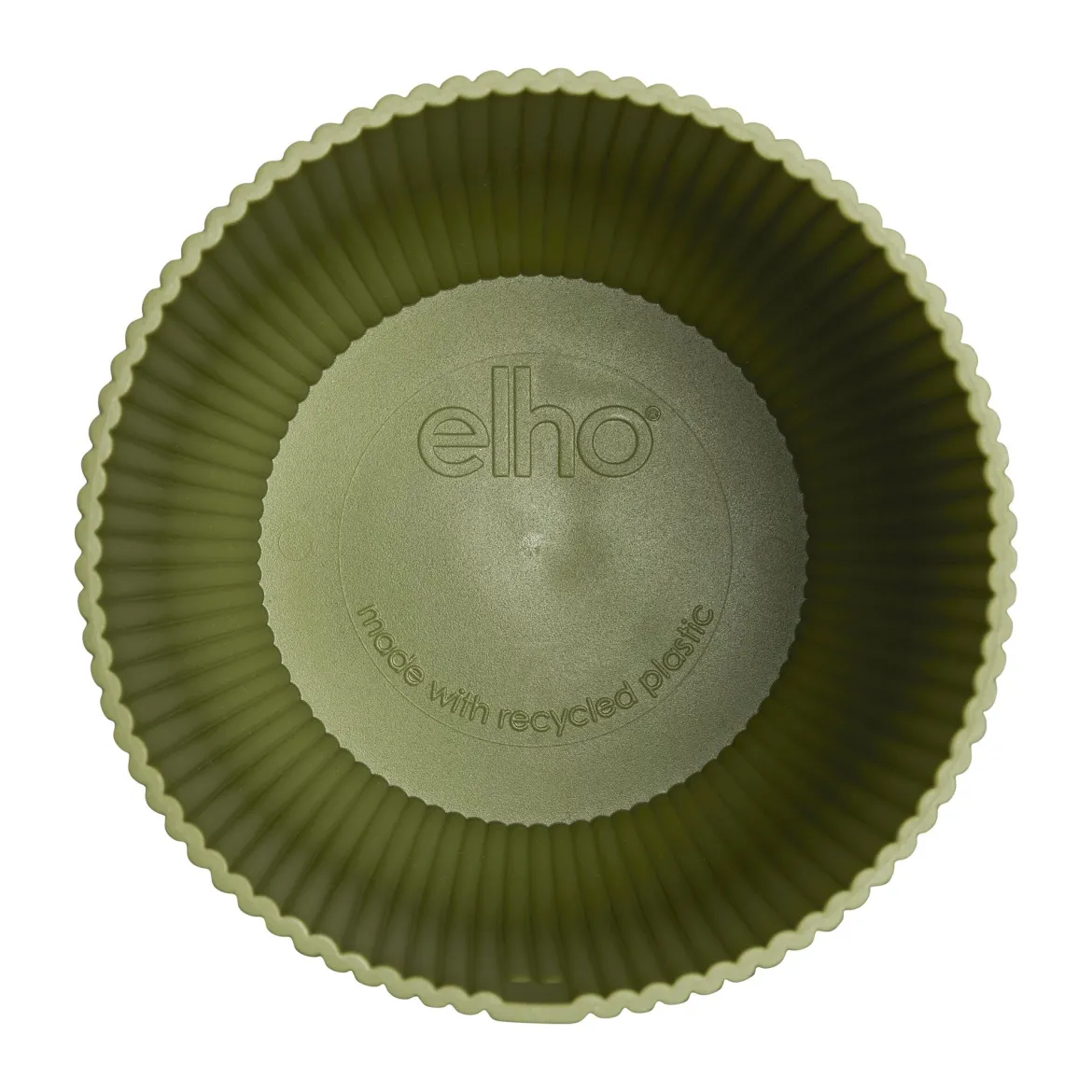 Cache-Pot Vibes fold rond Vert fougère ELHO - Le vert qui change tout