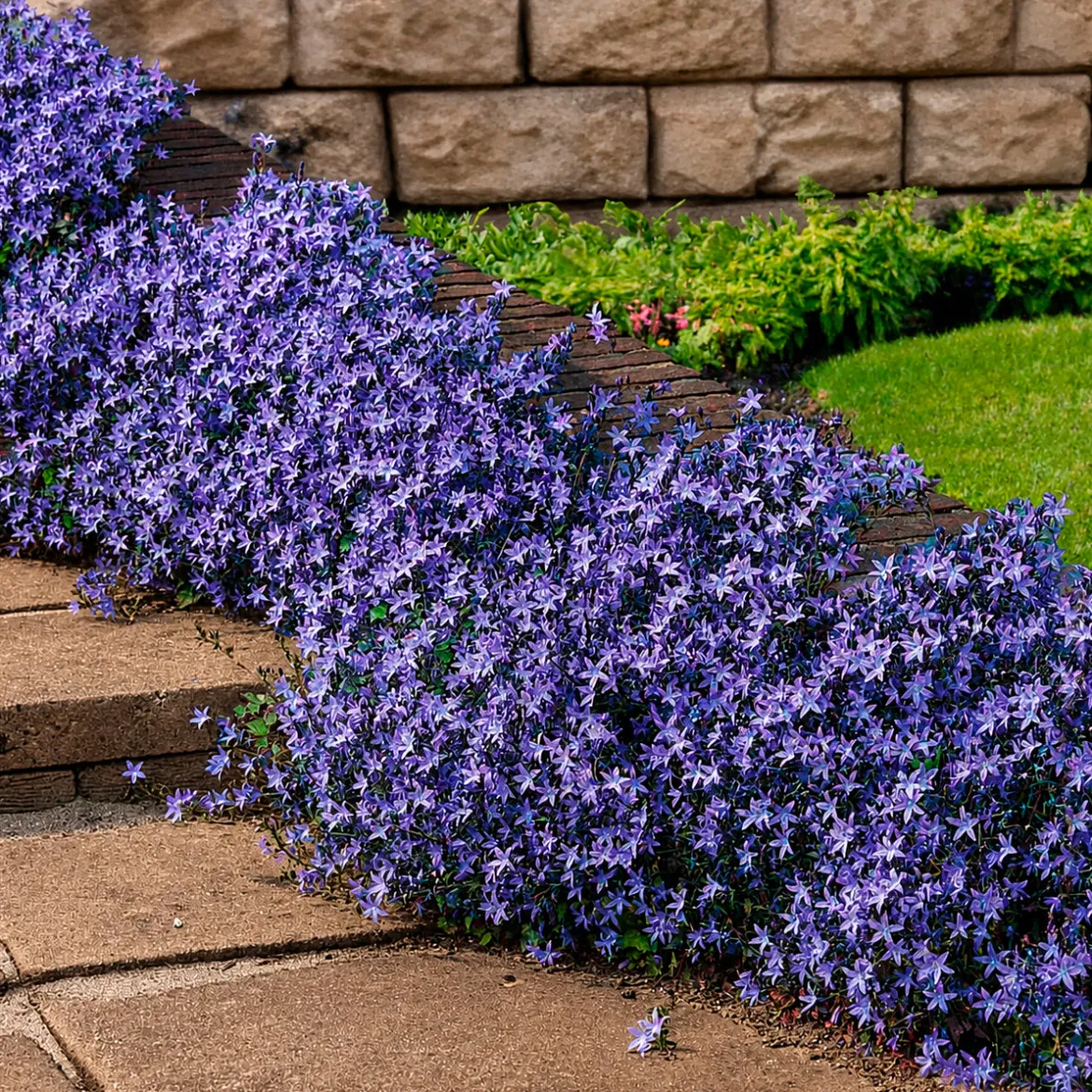 4 couvre-sols pour murets - Murs fleuris sans effort