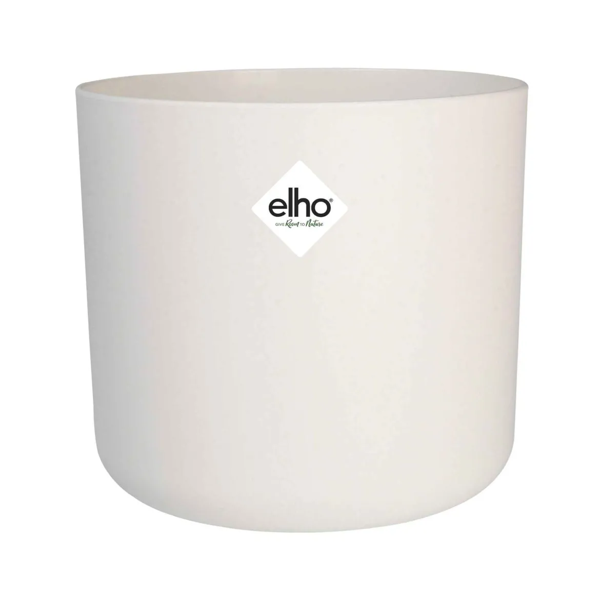 Elho Pot B.for soft rond blanc - Déco blanche en 1 geste