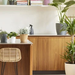 Elho Pot Brussels rond blanc - Déco prête en 1 minute