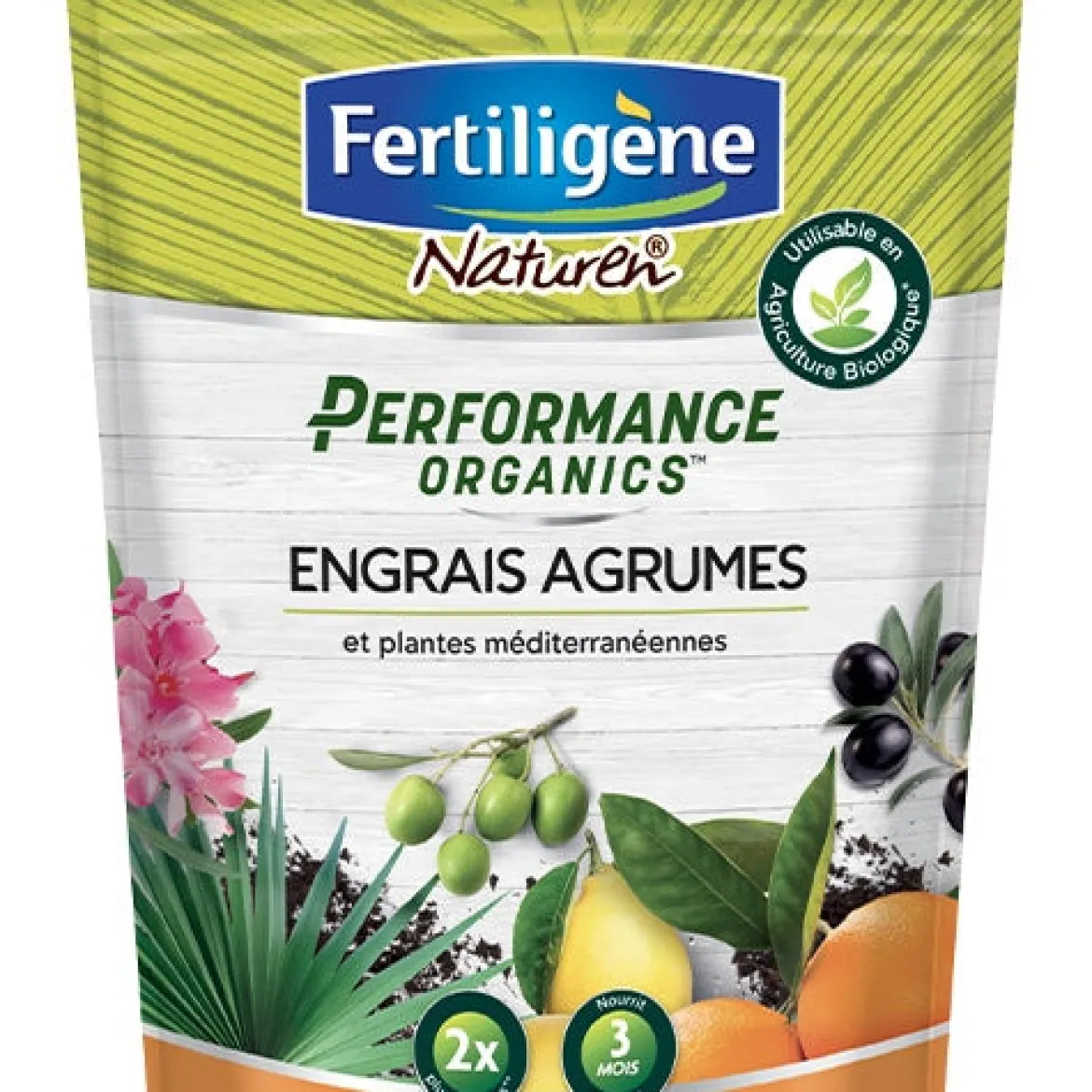 Engrais granulés pour agrumes FERTILIGENE - Des agrumes gourmands