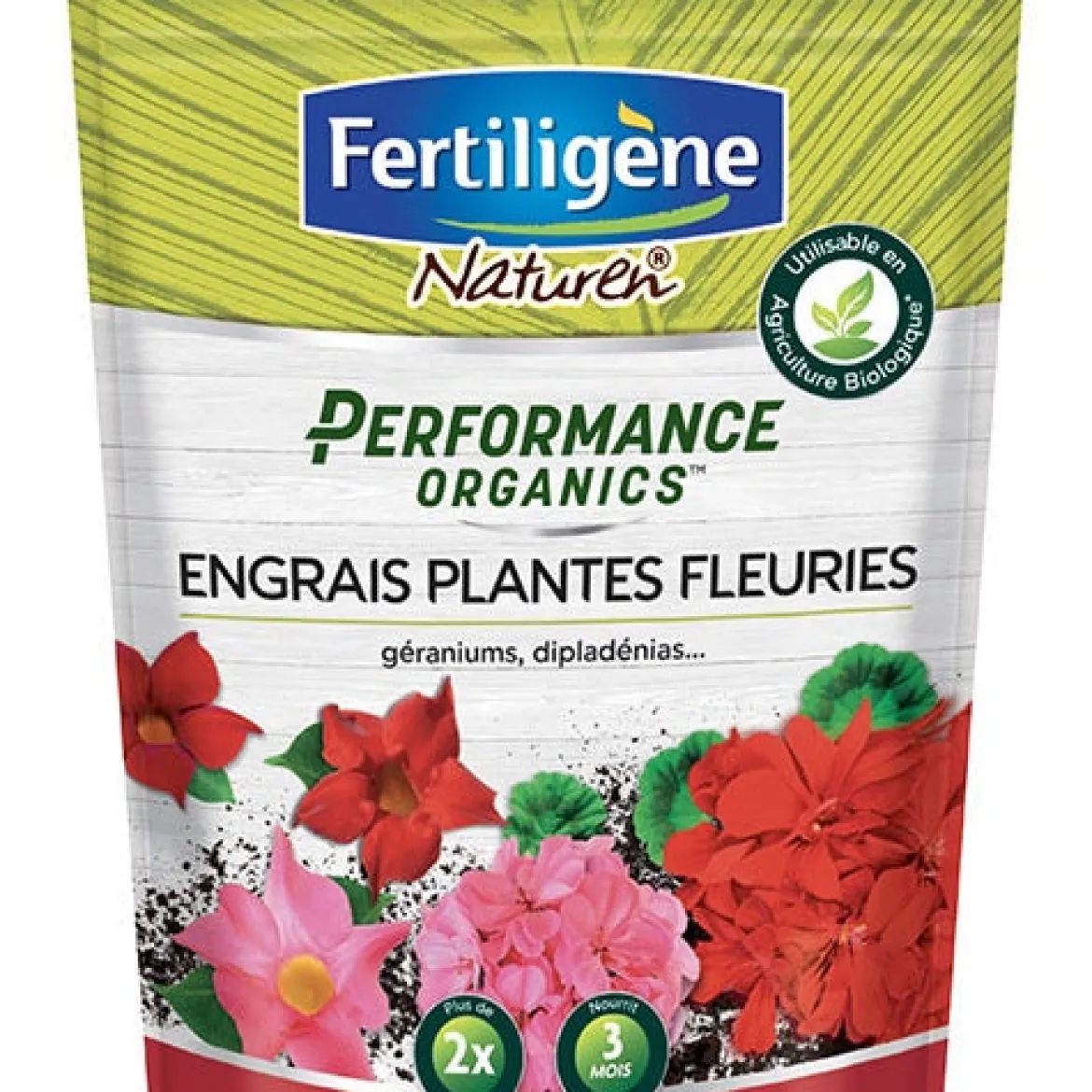 Engrais plantes fleuries organic FERTILIGENE - Des fleurs plus belles vite
