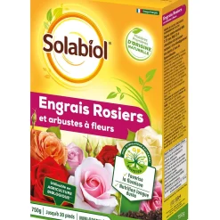 Engrais rosiers et arbustes à fleurs SOLABIOL - Des rosiers en pleine forme