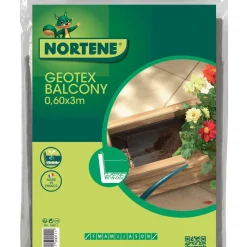 Feutre de drainage pour balconnière - Racines protégées vite