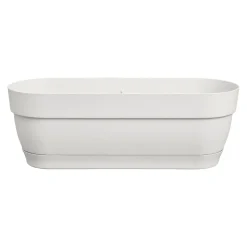 Jardinière vibia campana blanc ELHO - Le balcon fleuri en 5 min