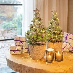 Lavande de Noël - Sapin parfumé prêt à poser