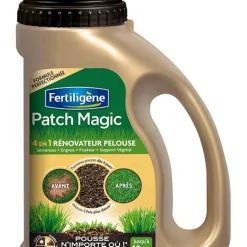 Patch Magic rénovateur de gazon FERTILIGENE - Gazon réparé en un geste