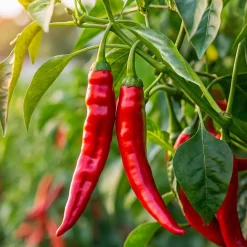 Piment Westlandse lange rode Bio - Des piments rouges longs et parfumés