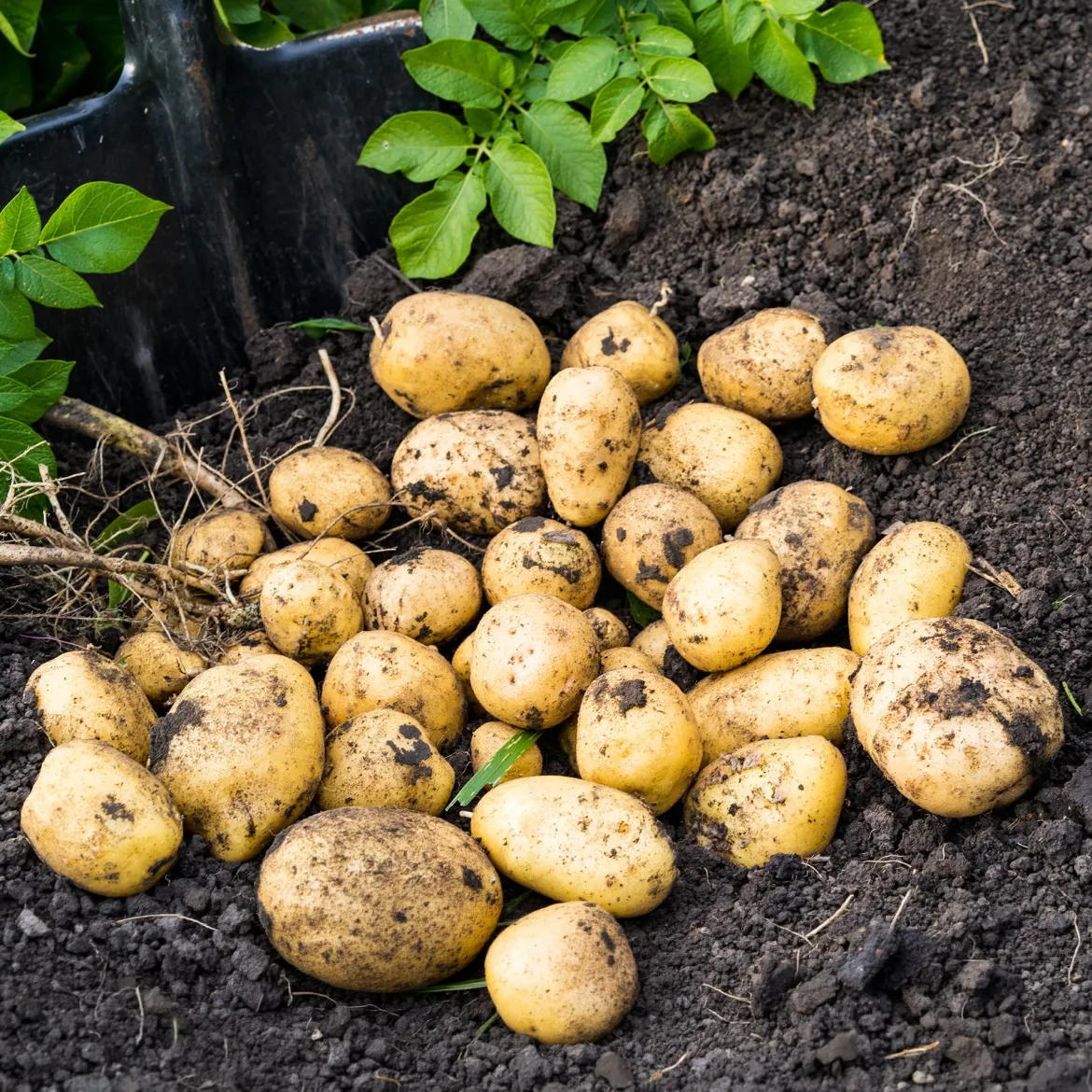 25 Pommes de terre Blanche Bio - Récolte facile et généreuse