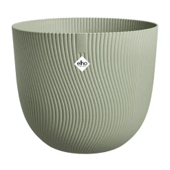 Pot d'extérieur Sereh round Vert scandinave ELHO - Déco verte prête en 1 min