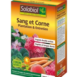 Sang et corne SOLABIOL - Nourrir vos plantes en 1 geste