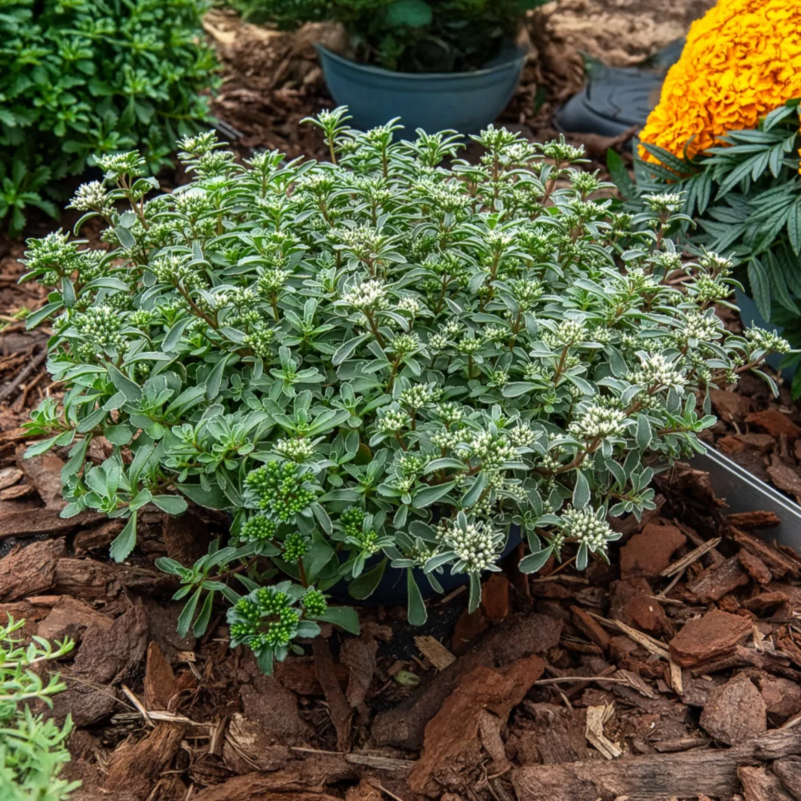 Sedum spurium panaché - Le tapis fleuri sans effort