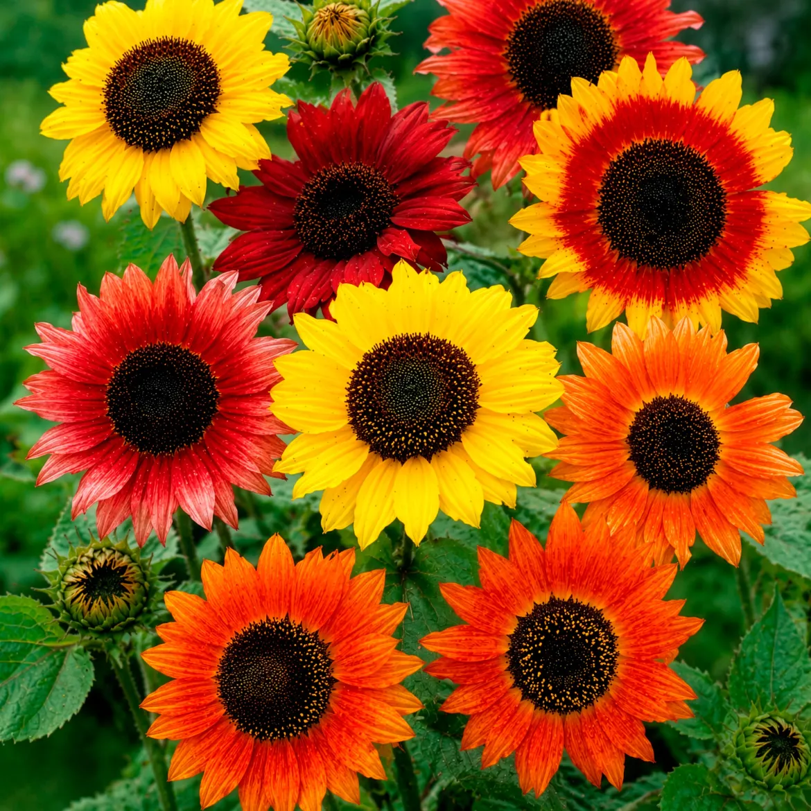 Tournesols Color Fashion en mélange - Un été haut en couleurs