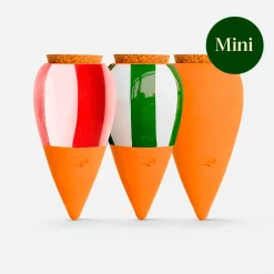 Trio Mini Olla - Les Rayés - Plantes hydratées sans effort