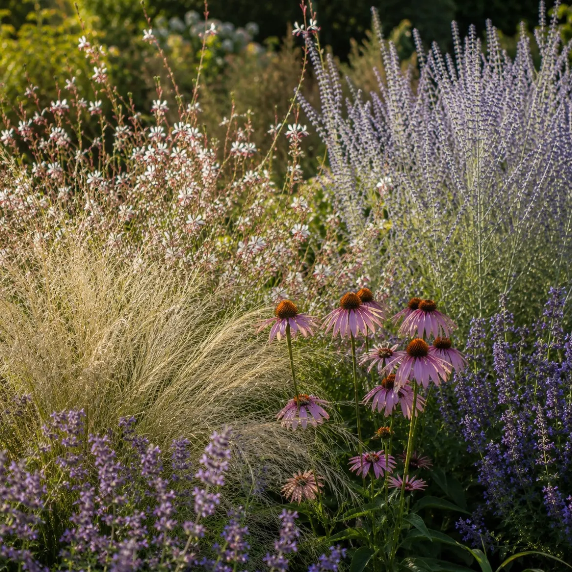 5 Vivaces pour massif ensoleillé - Un massif fleuri sans effort